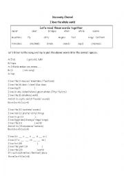 English Worksheet: Discovery Channels 