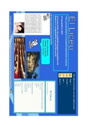 English Worksheet: Barcelona_El Liceu