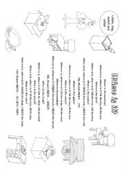 Prepositions of place song 2