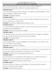 Pearson Test of English General Level 4 SPEAKING Section 13