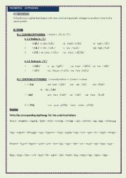English Worksheet: phonetics dypthongs