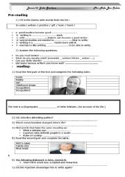 English Worksheet: john grisham