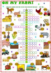 Farm : Crossword puzzle