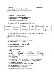 English Worksheet: group session 7tth form module 4