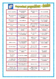 dependant prepositions