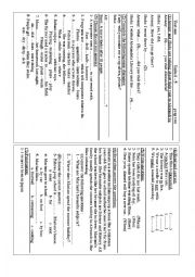 English Worksheet: test