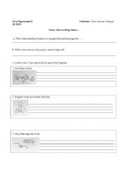 English Worksheet: How to sleep better. Note taking strategies