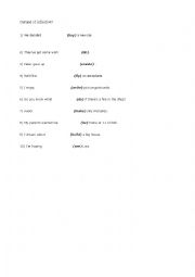 English Worksheet: gerund or infinitive