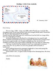 A letter from Australia