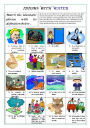 IDIOMS WITH 