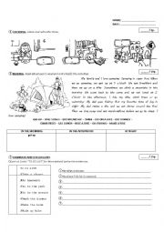 End of Unit Test (Book: Step Up Higher 2 - Unit 2)