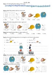 English Worksheet: easy phonics