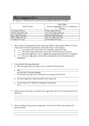 English Worksheet: 
