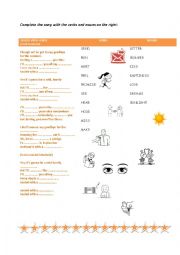 English Worksheet: Sealed with a kiss