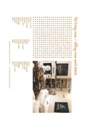 The house: the living/sitting room word search & pictionary