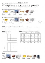 English Worksheet: easy phonics