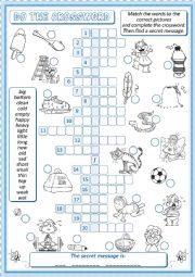 Opposites Crossword