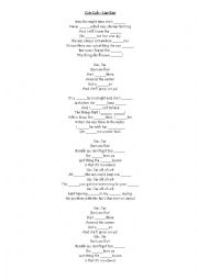 English Worksheet: Cris Cab - Liar liar