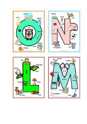 English Worksheet: Letters in the Alphabet