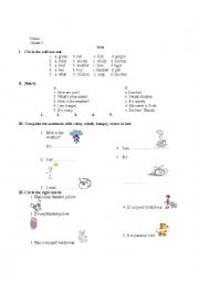 Tiny Talk 1B Test (feeling+weather)