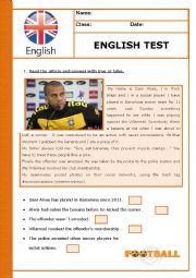 English Worksheet:  Past Perfect and Past Simple