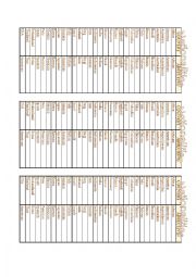 English Worksheet: nationalities 