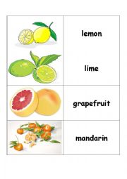 English Worksheet: Orange Flashcard