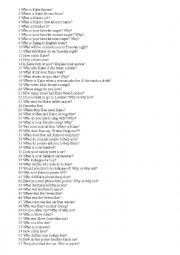 English Worksheet: Bens Song - Oxford Story lines 400 word vocabulary _ about 100 questions