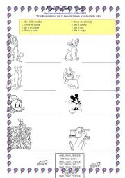 English Worksheet: Magic English - Family