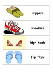 Shoes Flashcard