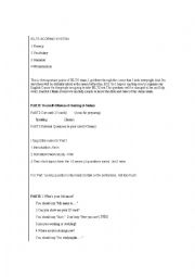 English Worksheet: IELTS SCORING SYSTEM