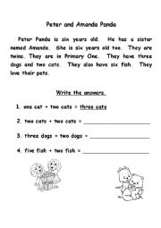 English Worksheet: Reading Comprehension