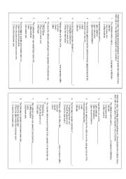 Operating electrical appliances/ Multiple choice