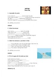 English Worksheet: Riptide by Vance Joy