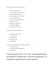 English Worksheet: Burning ISSUES