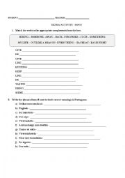 English Worksheet: Song: My declaration - Eliza Bennett