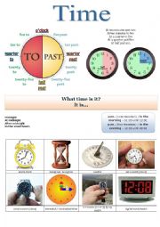 English Worksheet: Time