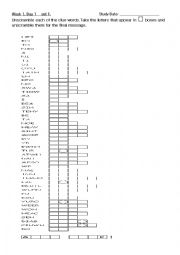 English Worksheet: Basic vocagame sheet