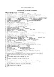 conditional sentence exercise