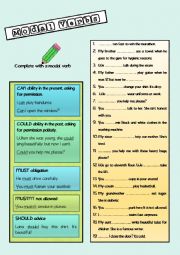 Modal verbs