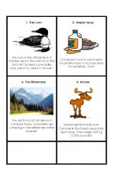 English Worksheet: All About Canada