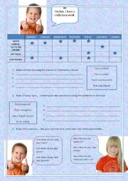 English Worksheet: Frequency using once, twice, three times