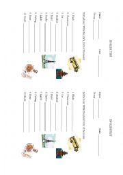 English Worksheet: Plural nouns