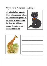 English Worksheet: What is it?