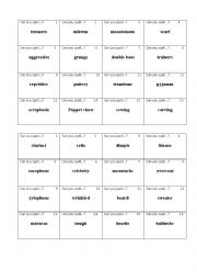 English Worksheet: Crosses and Naughts