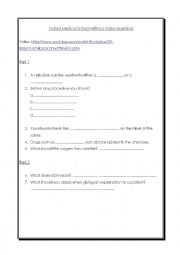 English Worksheet: Medical English Asthma 