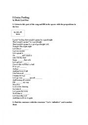 English Worksheet: 