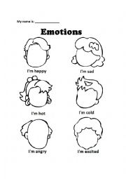 Feelings and Emotion Face Draw