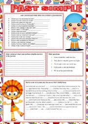 English Worksheet: Past simple