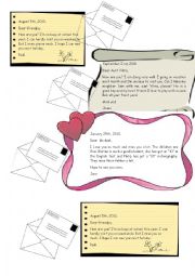 English Worksheet: Correspondence